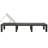 Aldridge Sun Lounger Plastic White-381899692