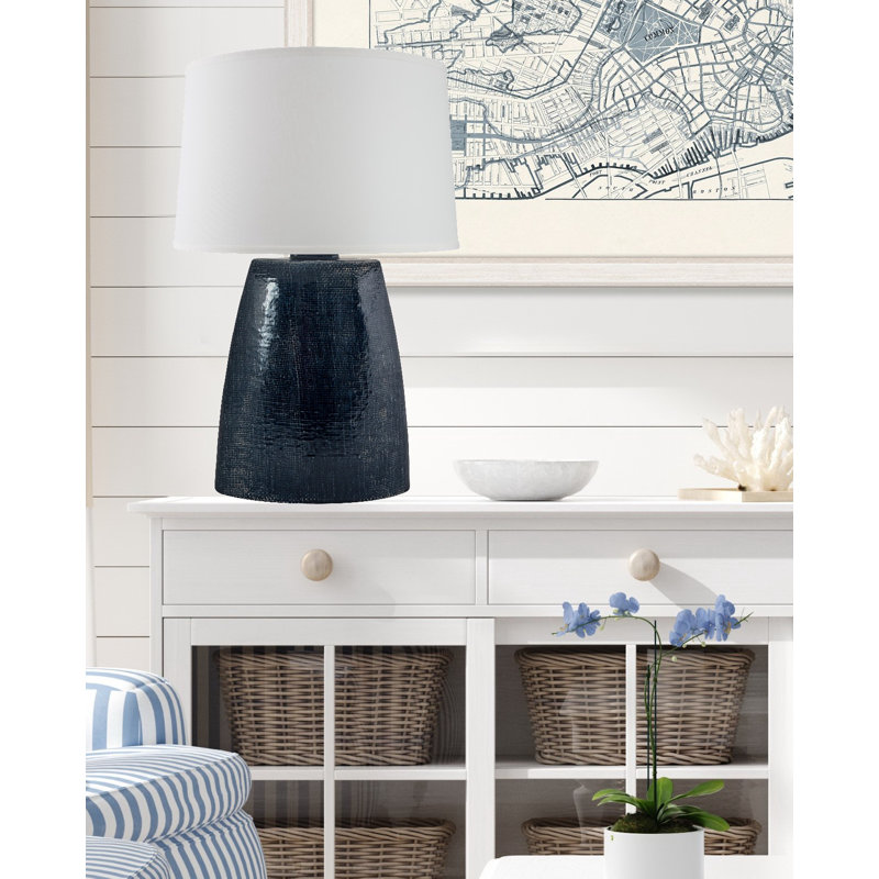 Park Slope Ceramic Table Lamp, Blue