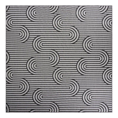 Tapis intérieur / extérieur d'extérieur moderne
