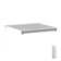 ALEKO Motorized Retractable Outdoor Awning with White Frame