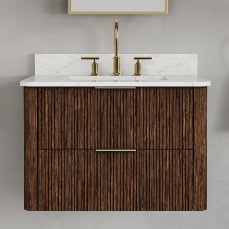 Ensemble de meuble-lavabo flottant Clapp, 30"