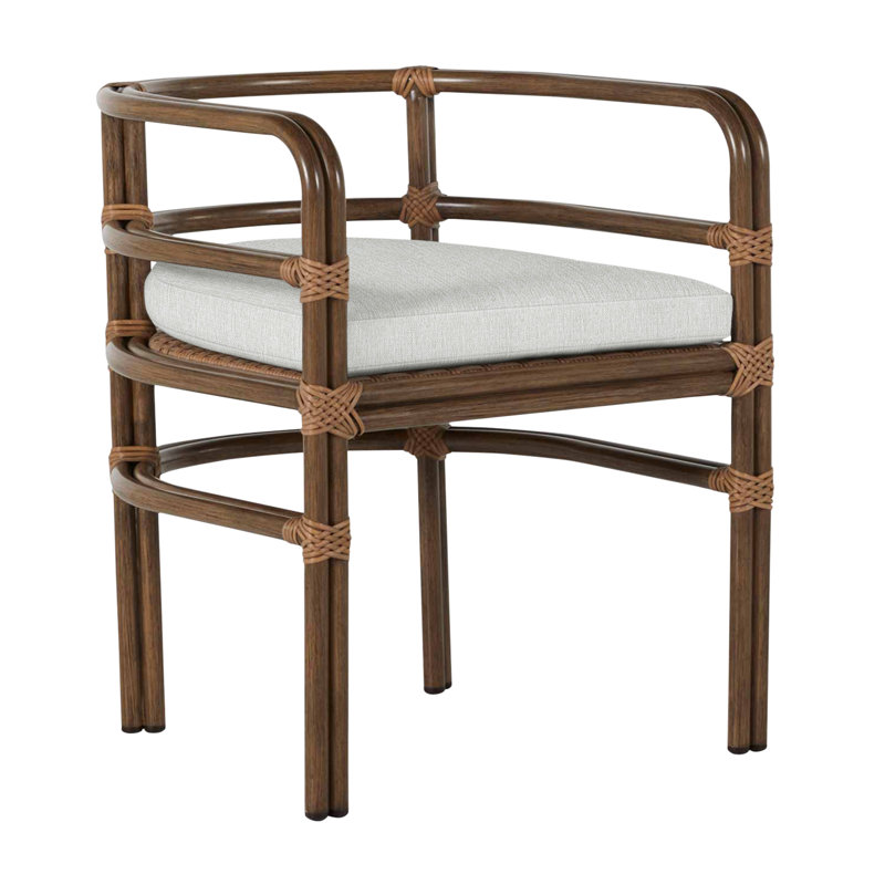 Malibu Arm Chair, No Welt, Bali Pearl