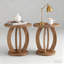 Pedestal Side Table Set-2024810158