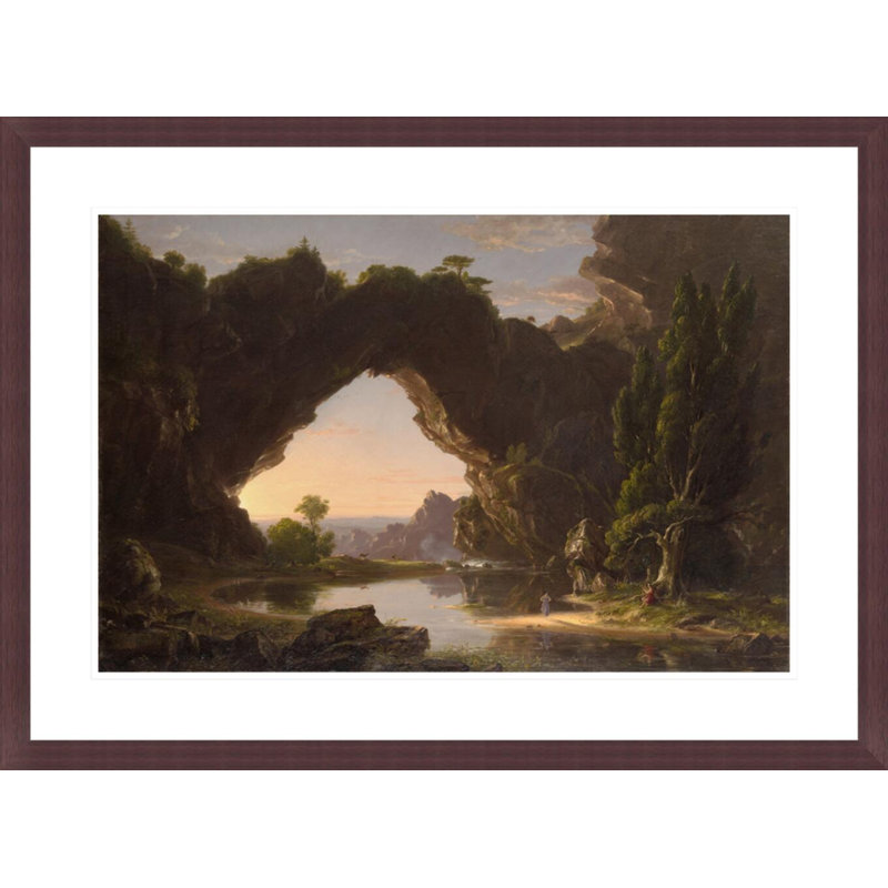 Evening in Arcadia by Thomas Cole -Framed Giclee Print, H 21,72 po x l 29,5 po