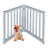 Solid Wood Freestanding Foldable Pet Gate for Dogs,2 Panels for Doorways,Stairs and small spaces-1772546210-1770378132