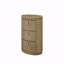 Table de chevet ovale - Caramel
