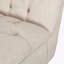 Chaise longue sans accoudoirs touffetée-962350601