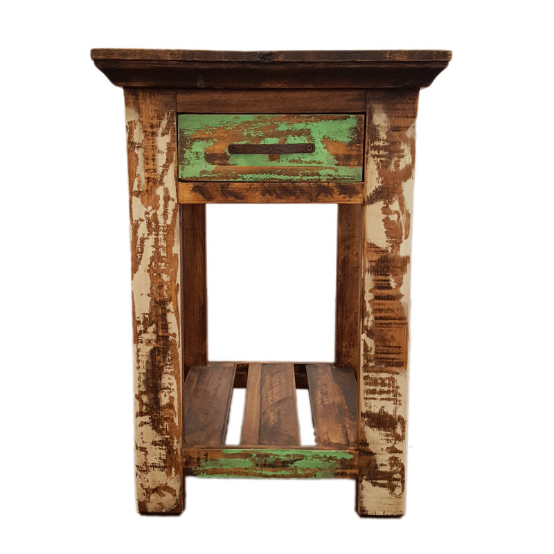 Table de bout avec rangement Freelon
