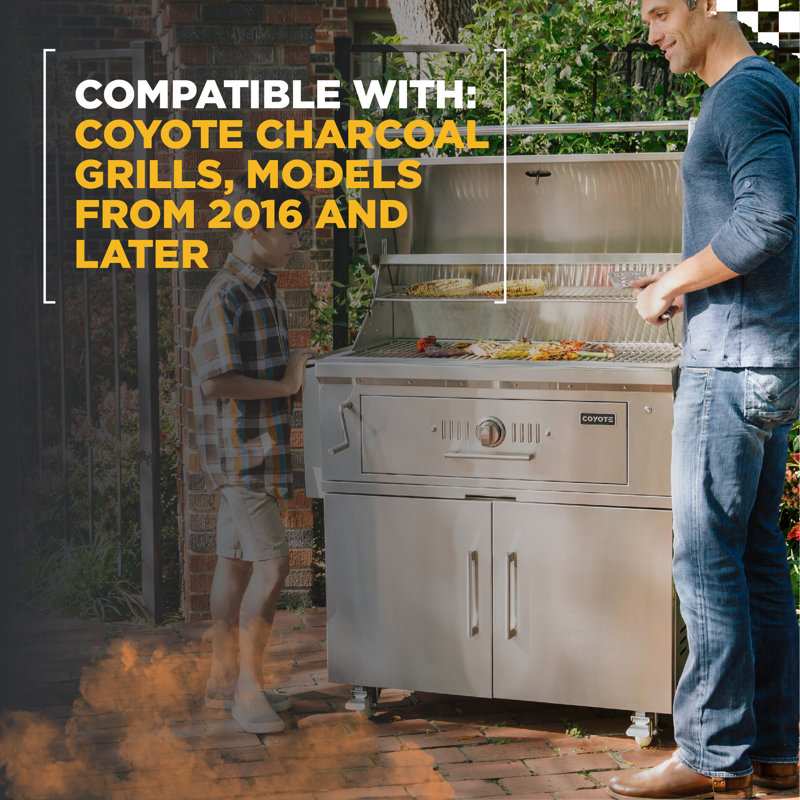 36 In Cart for Charcoal Grill