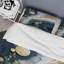 Ensemble de housse de couette or et bleu-101241128