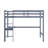 Twin Elevated Rubber Wood Loft Bed, Complete With Safety Guardrail, Integrated Desk, Ladder-1831519187