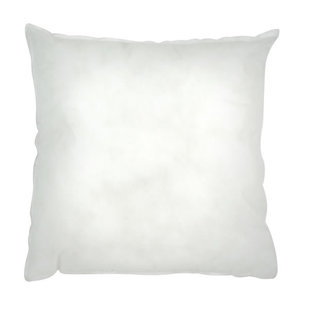 White Square Euro Cushion