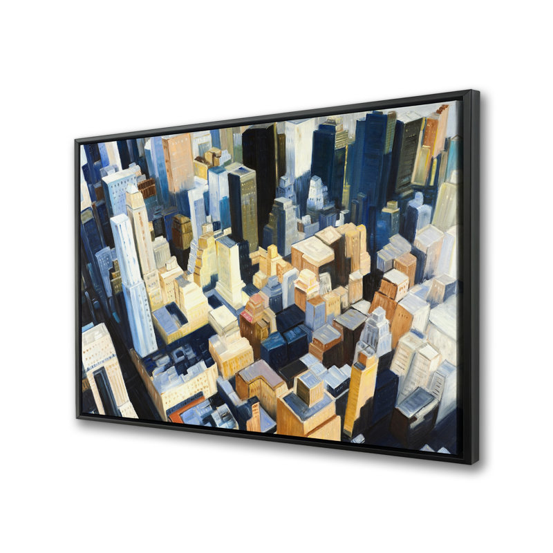 Manhattan View Empire State Building Canvas | Home Decor Art
