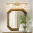 Cono 4-light Bathroom Dimmable Vanity Light 2 Tiers Clear Glass Shade-701573030