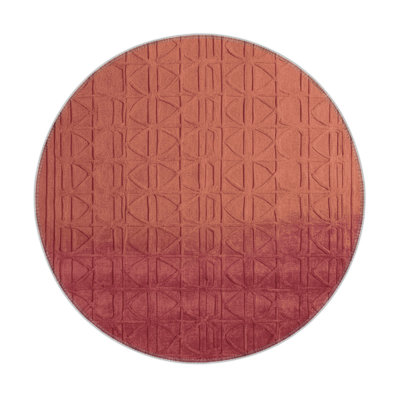 Tapis brun intérieur et extérieur Trellis