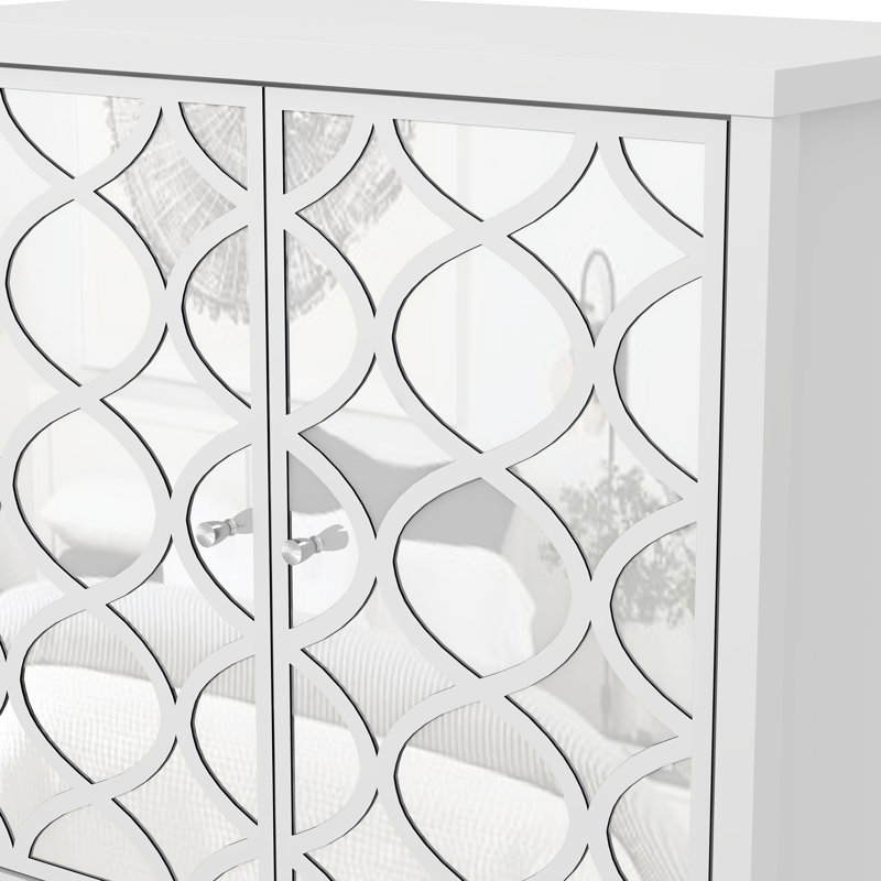 IrisVibe 2 Door Sideboard, White