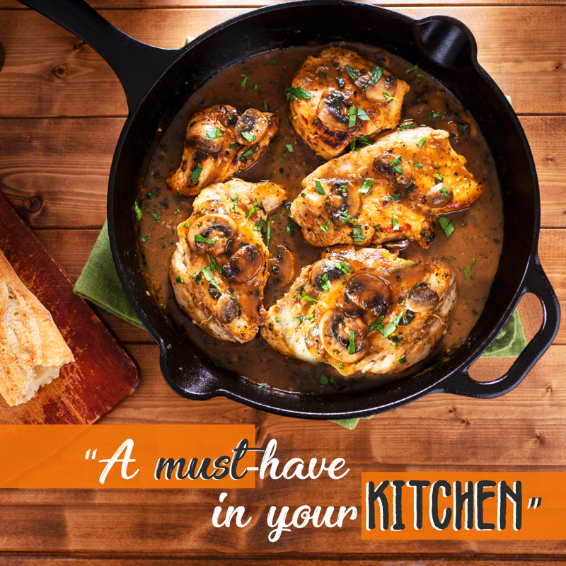 NutriChef Non-Stick 3 Piece Skillet Set