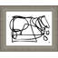 Storied Lines 1 Framed Print