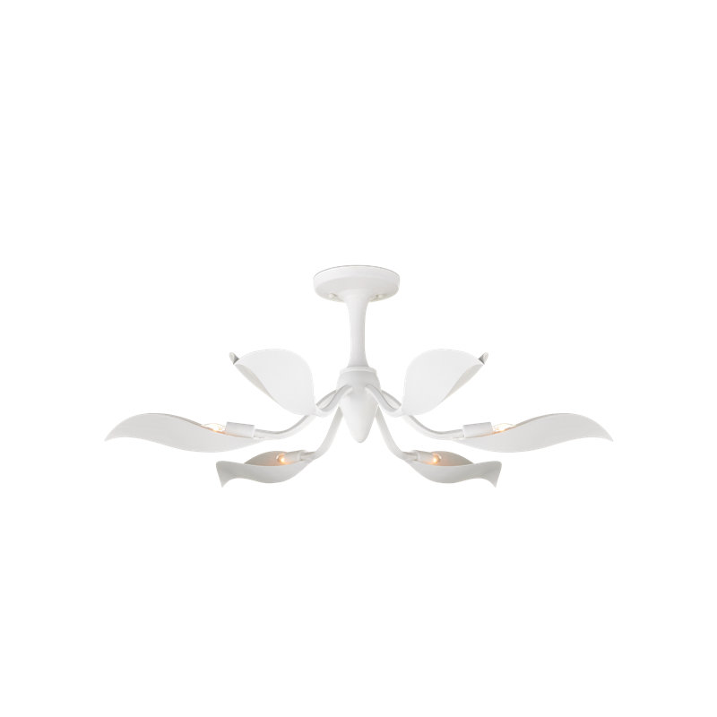 Snowflower Semi-Flush Mount