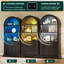 Armoire arquée de 71 po de hauteur-131641760