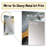 Abstract Marble In Grey And Gold Tones I - Marble Unique Wall Mirror, Modern Mirror, Printed Metal Art-1507501795