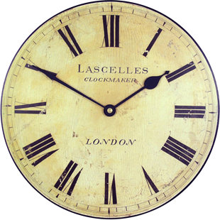 Antique Style Lascelles Wall Clock
