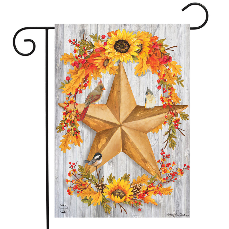 Drapeau de jardin rustique Barnstar