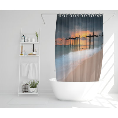 Ellani 13 Piece Polyester Shower Curtain Set