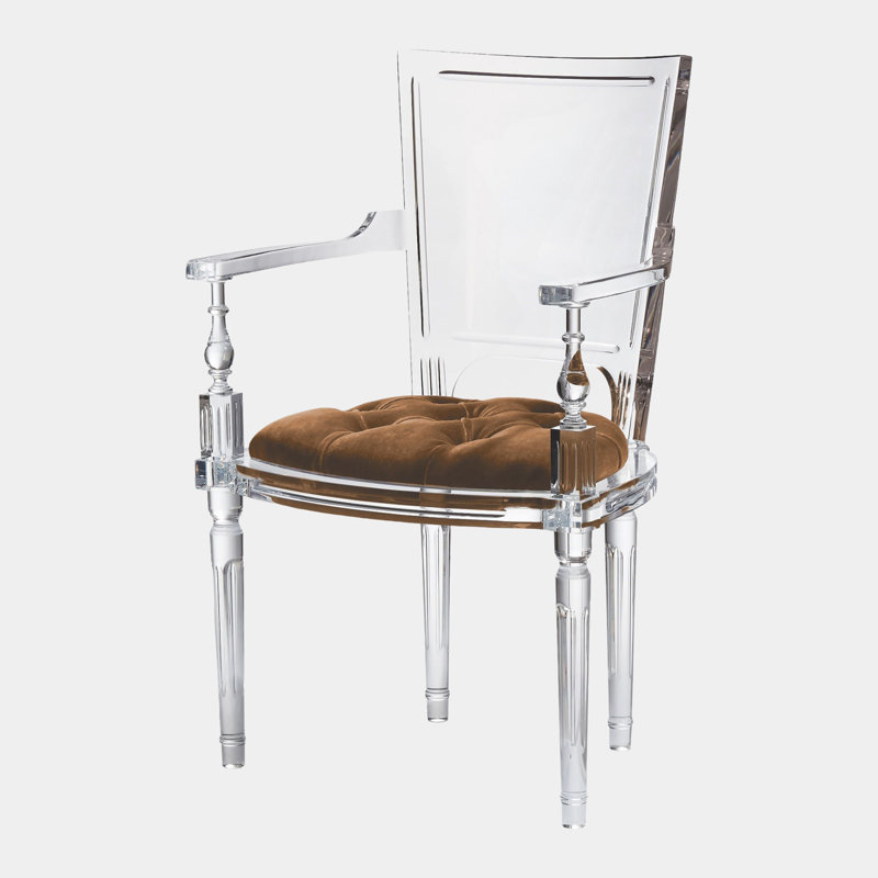Marilyn Upholstered Dining Chair, Brown