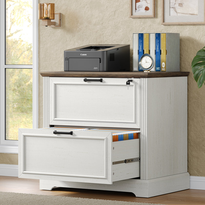 Ensemble de bureau 2 pièces Karlie, Brun