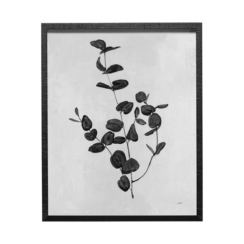 «Botanical Study II» par Julia Purinton, reproduction d'art encadrée et texturée encadrée à la main, Botanical Study II