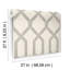 Palisade Geometric Wallpaper Double Roll-1968044439