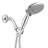 High Pressure Anti-Clog 5-Inch Multi Function Handheld Shower Head with 8-Ft Shower Hose-49634650