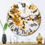 Horloge murale florale-93382598