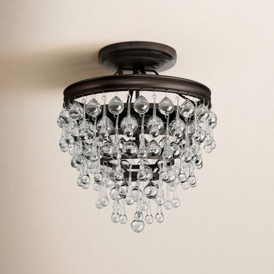 Stoneham 3-Light Semi Flush Mount
