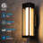 Amijah LED Wall Sconces with Milky Glass, Waterproof Wall Mount Lamps for Outdoor & Indoor, 3000K