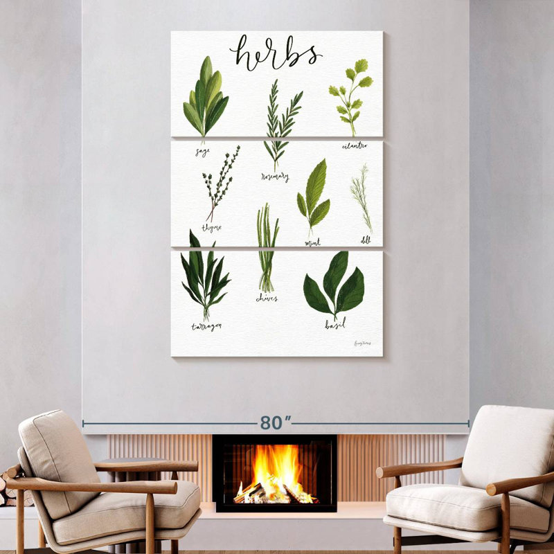 Harnek Herbs I - blanc, H 74 po x l 48 po