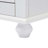 White Tall Storage Cabinet With Two Drawers For Bathroom Or Office | Gift Idea
