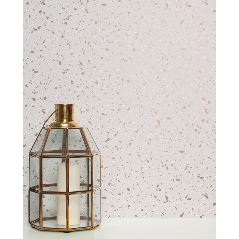 33' L x 20.5" W Wallpaper Roll, Beige