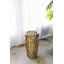Vase de plancher en céramique doré 22,8 "