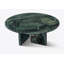 Table basse de luxe en marbre naturel vert, petite table de salon avec surface polie-969921419