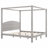 King Size Wood Canopy Bed-114229185