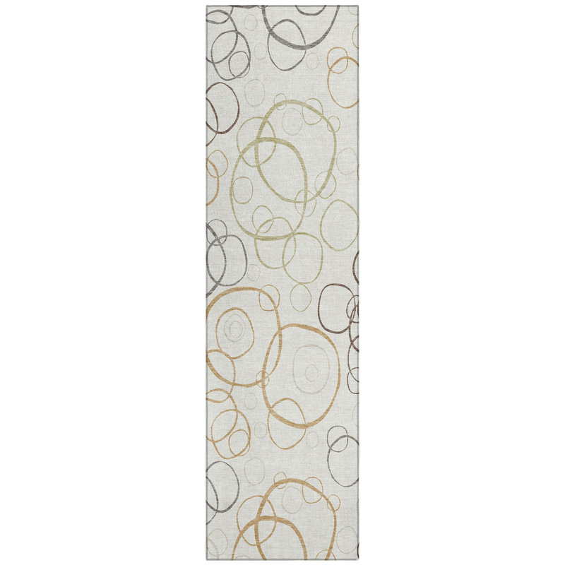 Machine Washable Indoor/Outdoor Chantille ACN2408 Geometric Rug, Runner 2'3" x 7'6"