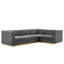 Canapé modulaire 4 pièces Sanguine Channel-177513311-177513296