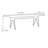Solid wood ash dining table-346229945
