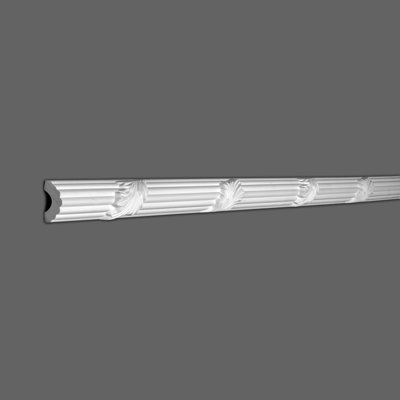 1-1/8 in x 1-3/4 in x 94-1/2 in Acanthus Polyurethane Panel Moulding Pro Pack 55 LF