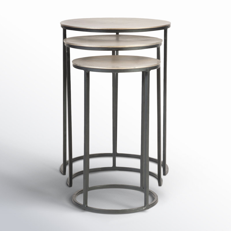 Ensemble de 3 tables gigognes Adelaide