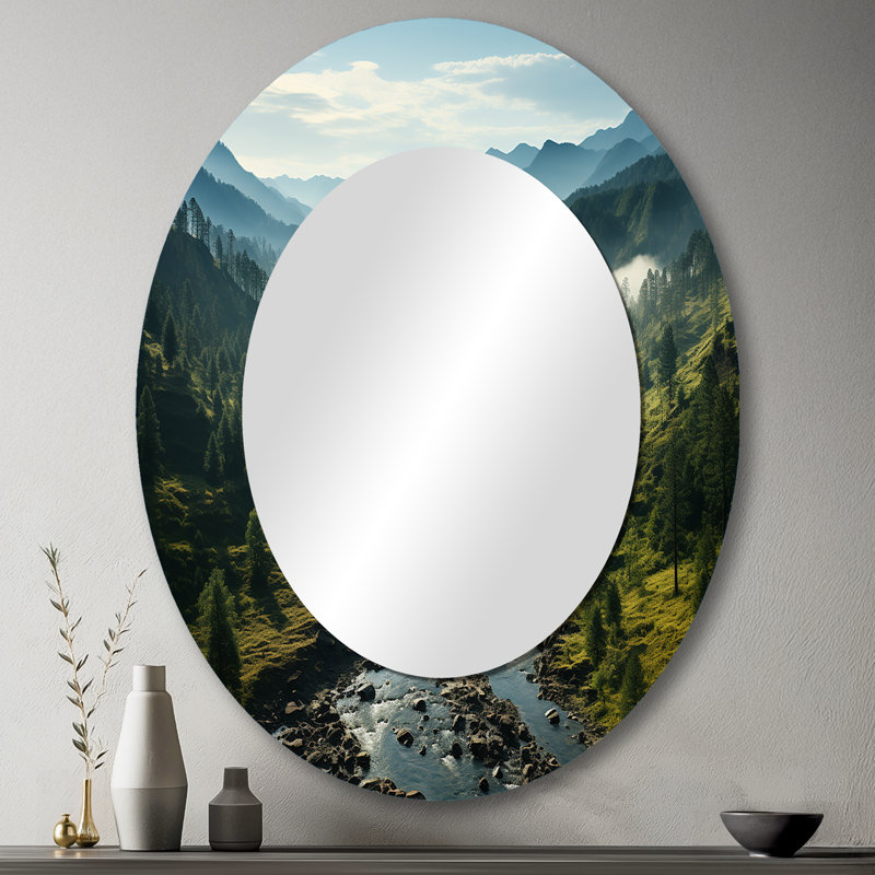 Mainor - Miroir en métal, 43 po x 33 po