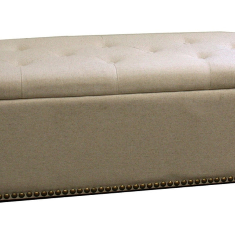 45.5" Long Storage Bench With 3 Seating