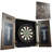 Bellevue Premium Bristle Dartboard and Cabinet Set with Darts